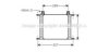 PRASCO RE3031 Oil Cooler, engine oil
